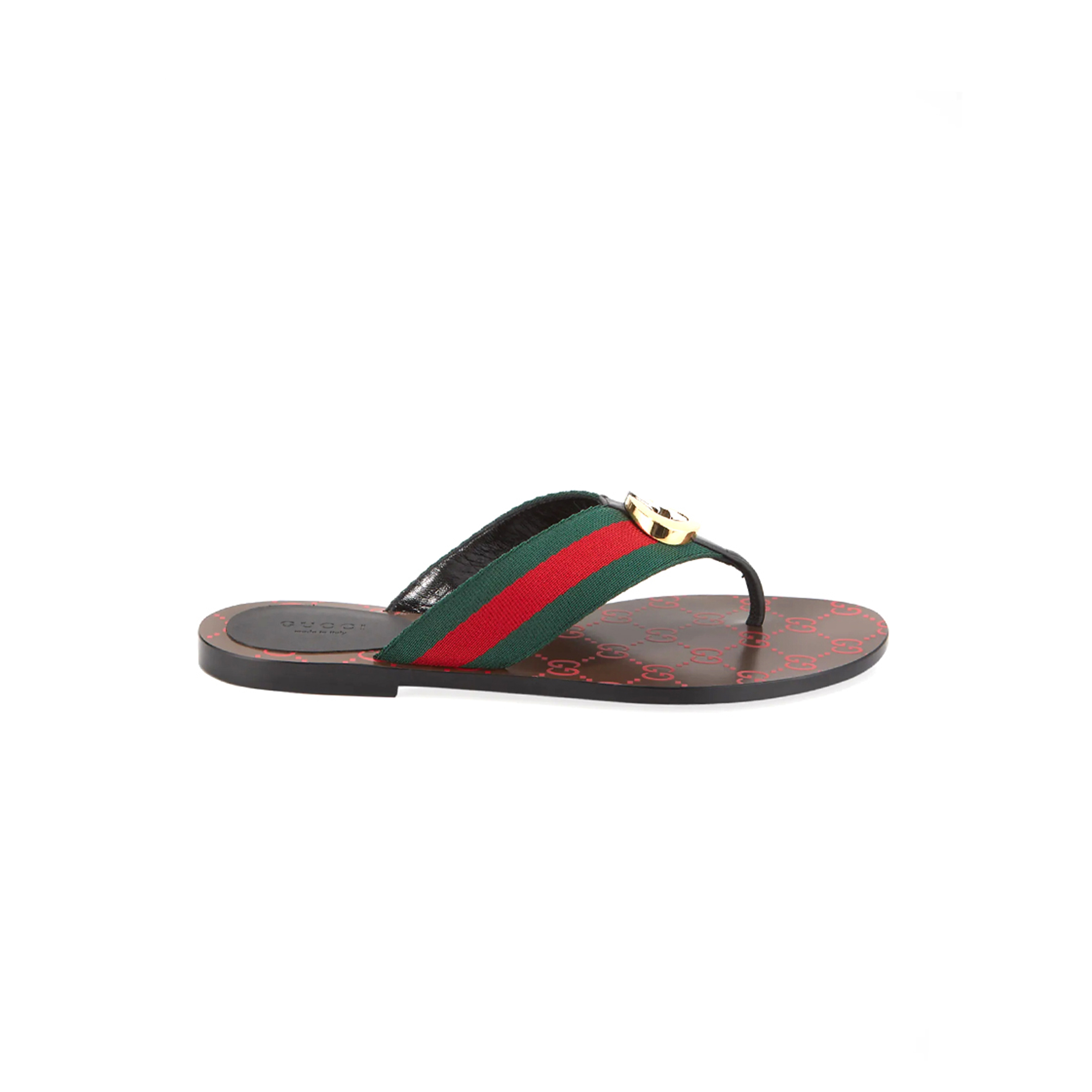 G*u*i kika web thong sandals 612138